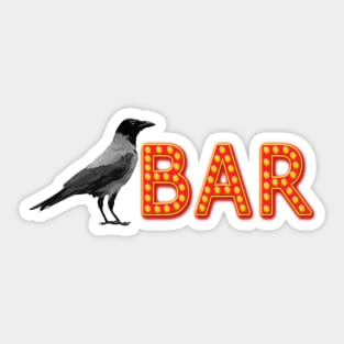 Crow Bar - Crow Sticker